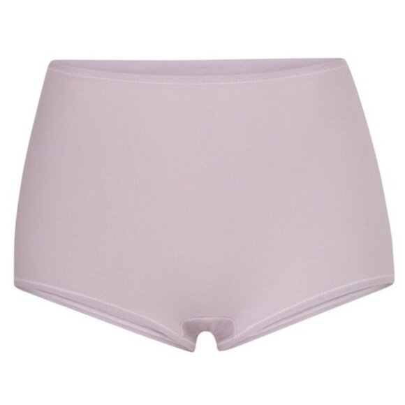 SKIMS Cotton Jersey Boy Short Iris Mica Womens XXS - Picture 11 of 11